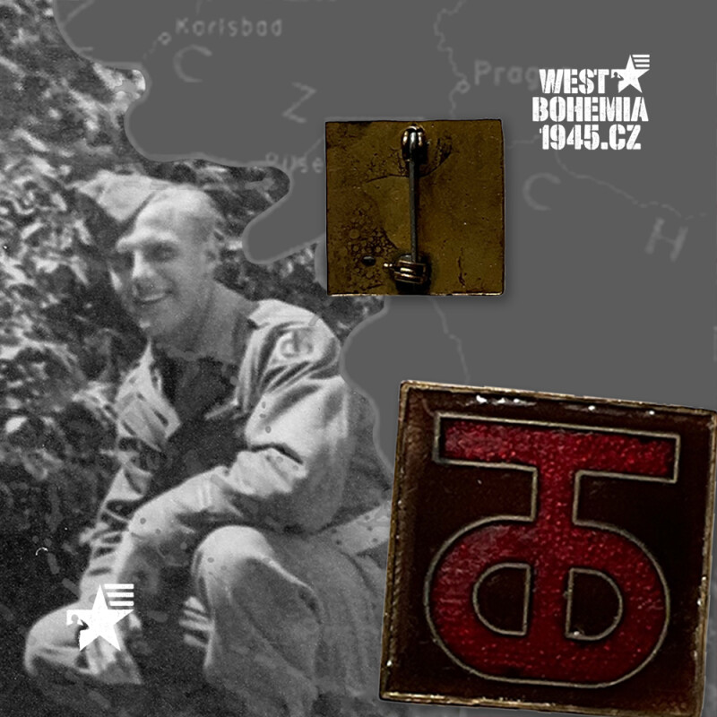 Originální odznak US 90. pěší divize